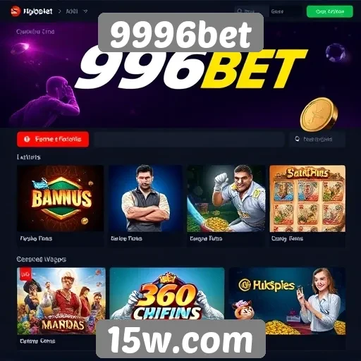 Opções de jogos oferecidas pelo 9996bet
